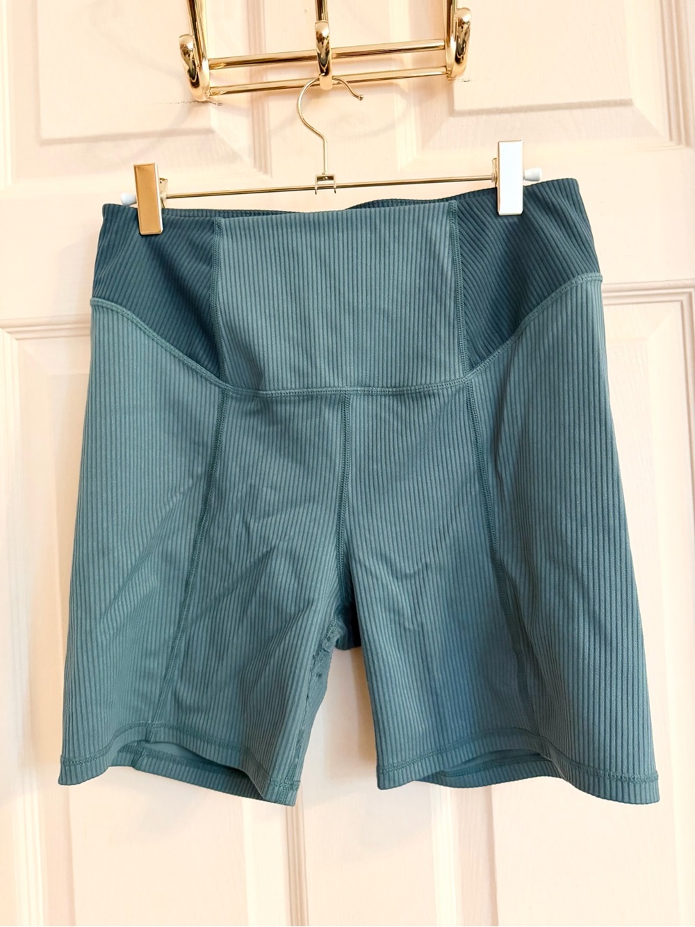Green for love and lemons bike shorts
